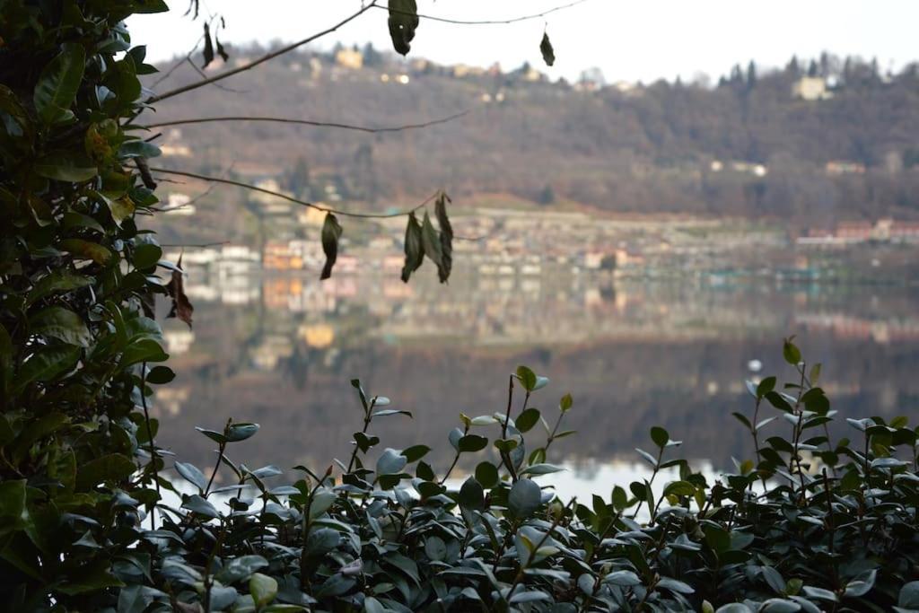 Villa Giardino Con Pontile Sul Lago D'Orta In Riva Орта Сан Джулио Екстериор снимка
