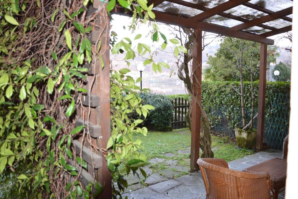 Villa Giardino Con Pontile Sul Lago D'Orta In Riva Орта Сан Джулио Екстериор снимка