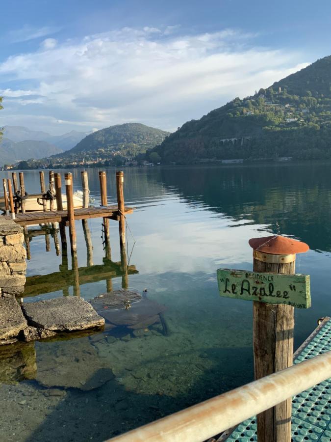 Villa Giardino Con Pontile Sul Lago D'Orta In Riva Орта Сан Джулио Екстериор снимка