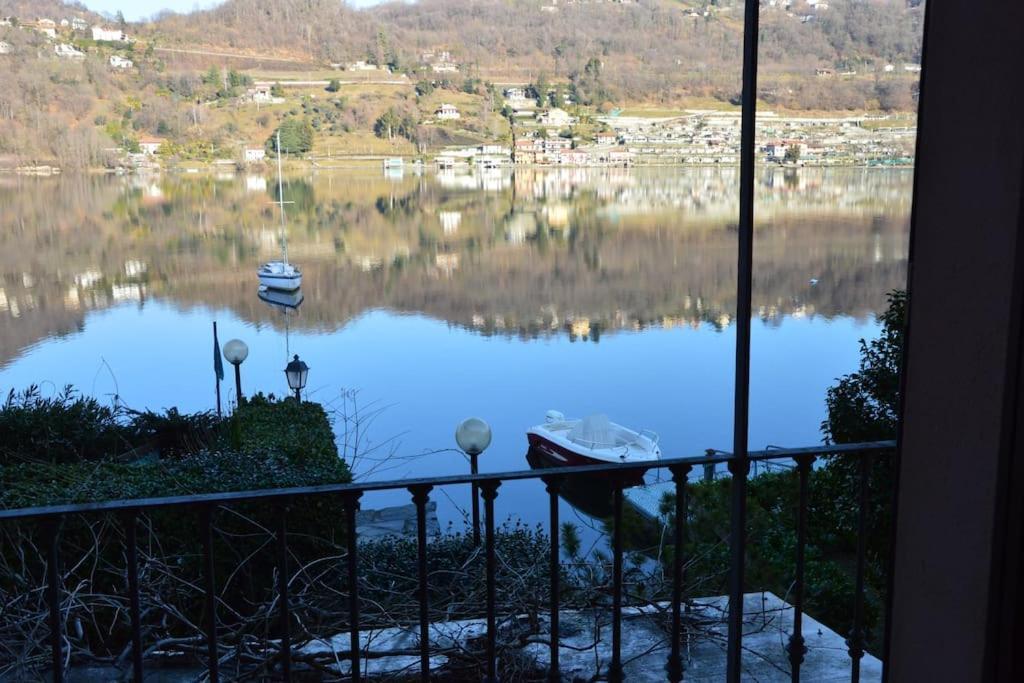 Villa Giardino Con Pontile Sul Lago D'Orta In Riva Орта Сан Джулио Екстериор снимка
