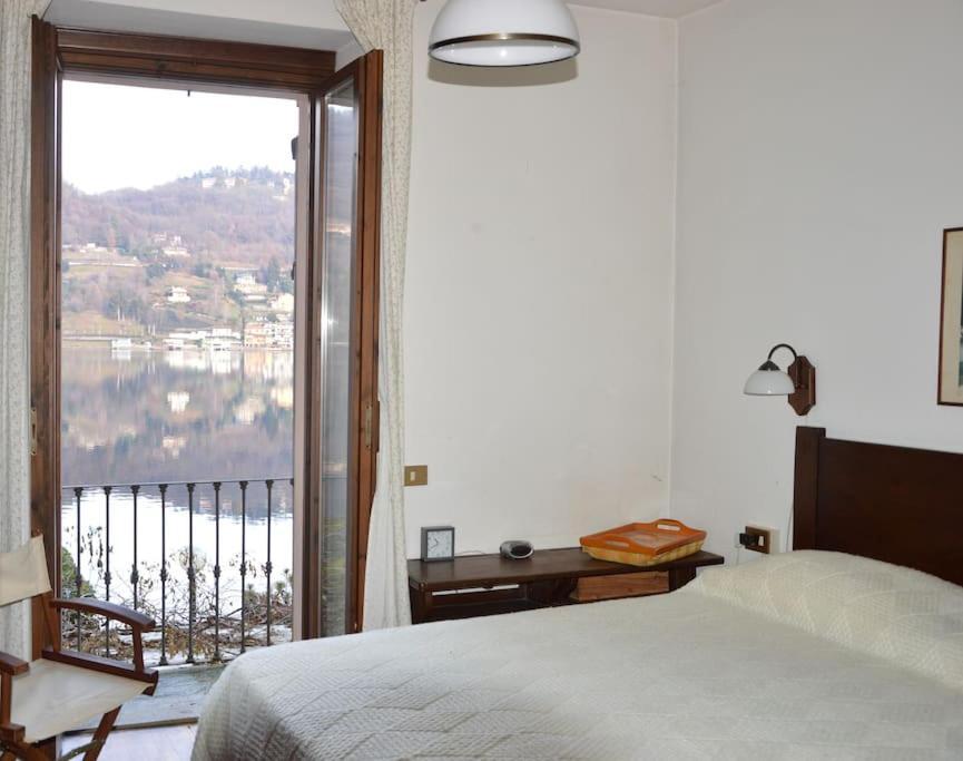 Villa Giardino Con Pontile Sul Lago D'Orta In Riva Орта Сан Джулио Екстериор снимка